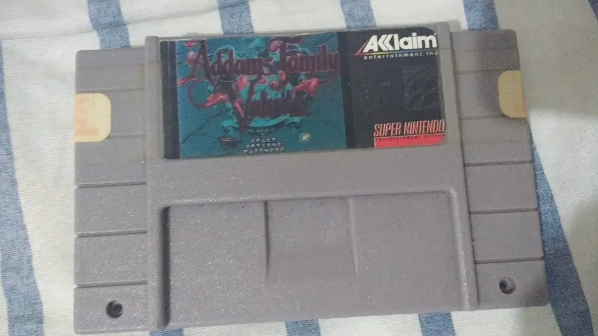 Addams Family Values Snes
