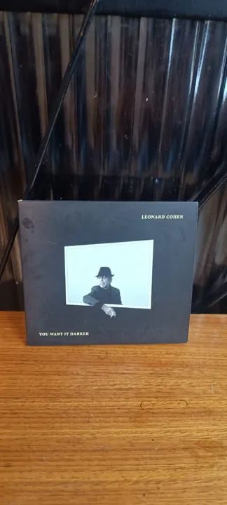 CD - Leonard Cohen - You Want It Darker  - Digipack