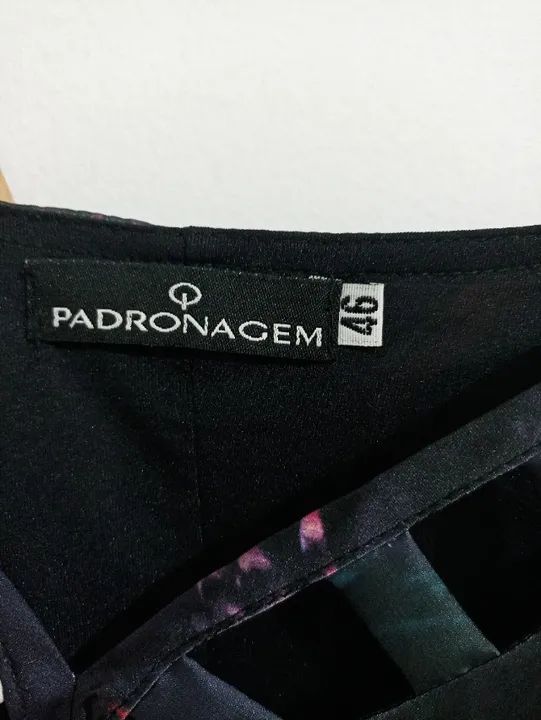 vestido de seda plus size - Foto 5