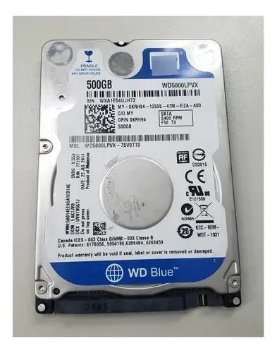 HD 500gb novo