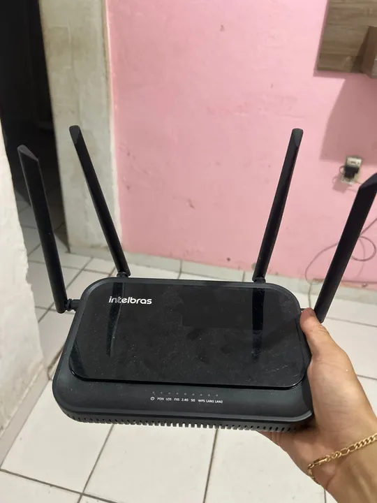 Roteador Wi-Fi 4 Antenas INTELBRAS