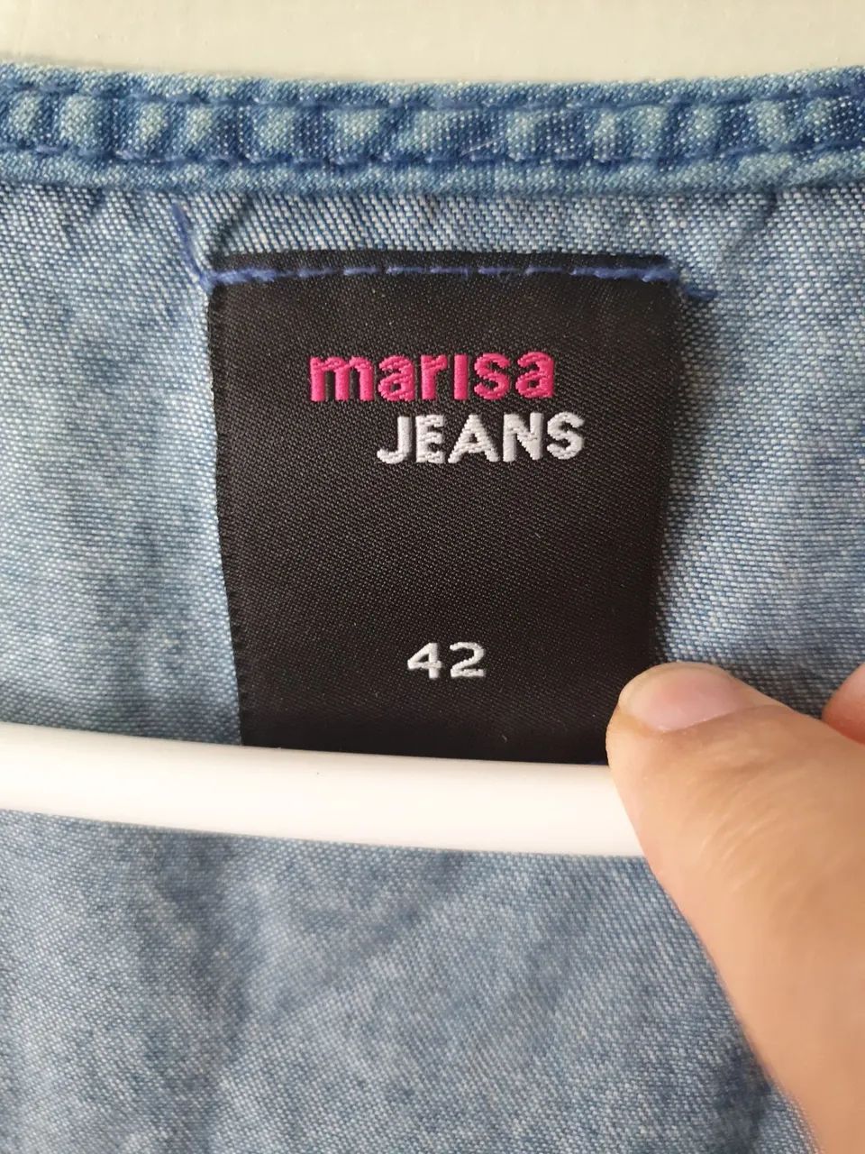 Vestido Jeans - Tamanho M - Foto 4