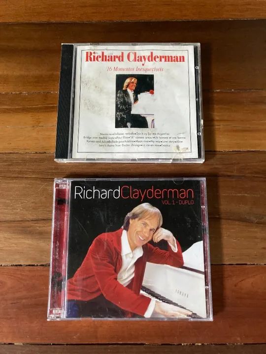 Richard Clayderman - Lote c/ 3 CDS