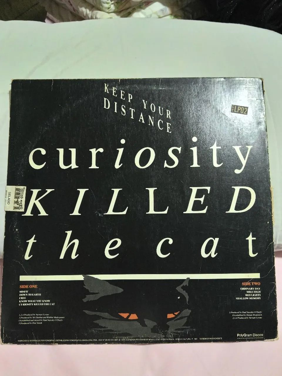 Disco de Vinil The Cat - Curiosity Killed - Foto 2