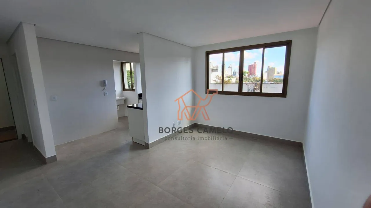 Apartamento novo, com 63m², para locação nno Carmo/BH