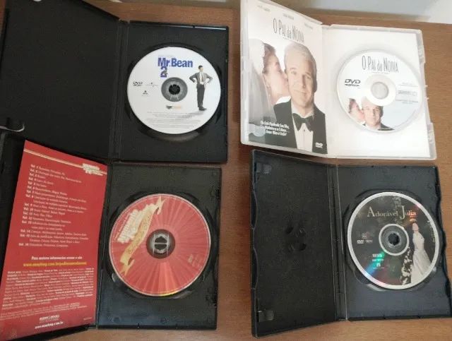 Lote 4 filmes DVD originais ms Bean, o pai da noiva,Adoravel Julia e Padre marcelo - Foto 3