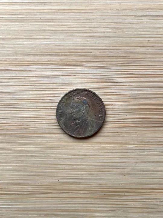 Moedas 10 centavos 1943 níquel rosa - Foto 2