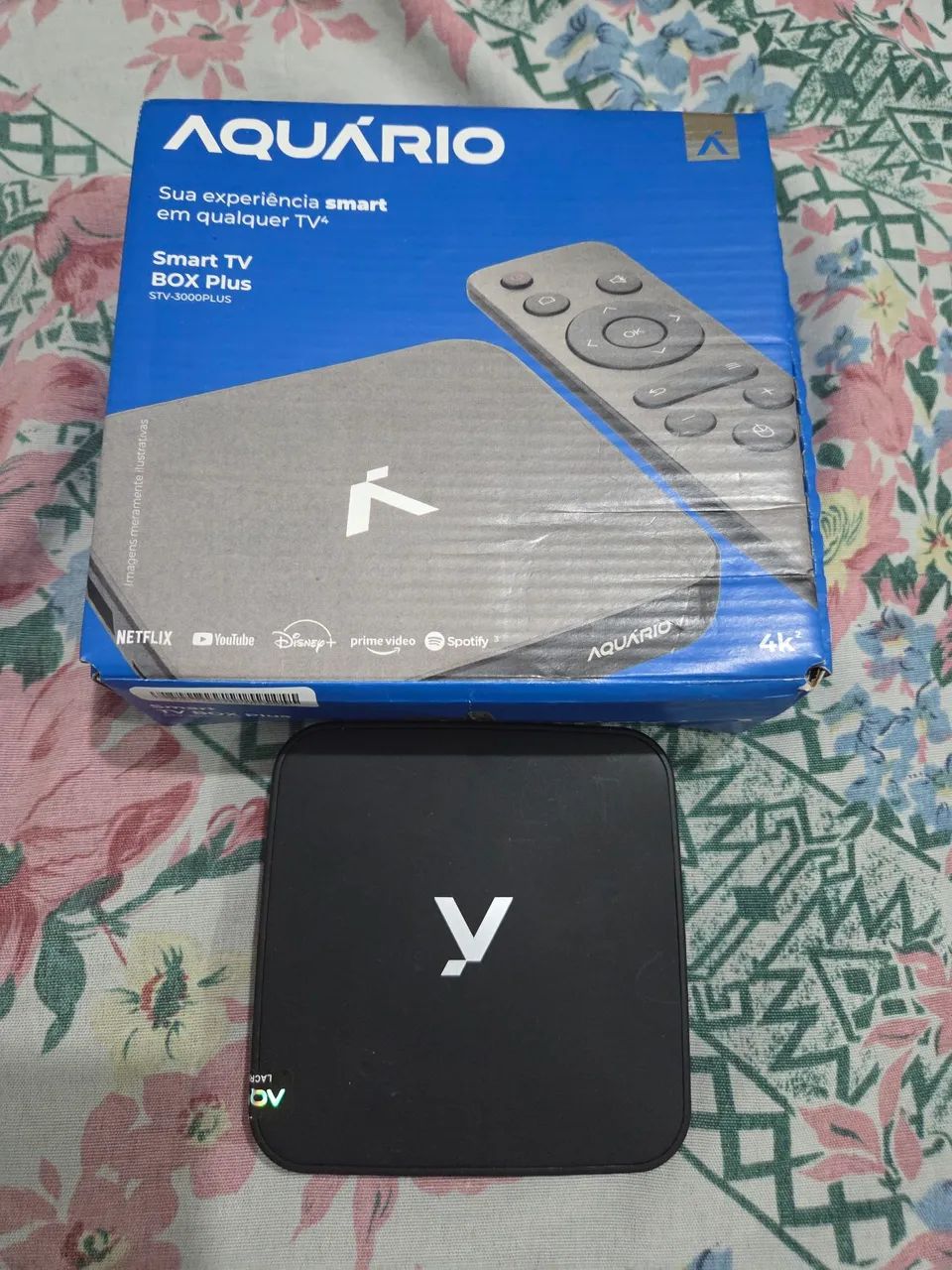 Tv box aquário 