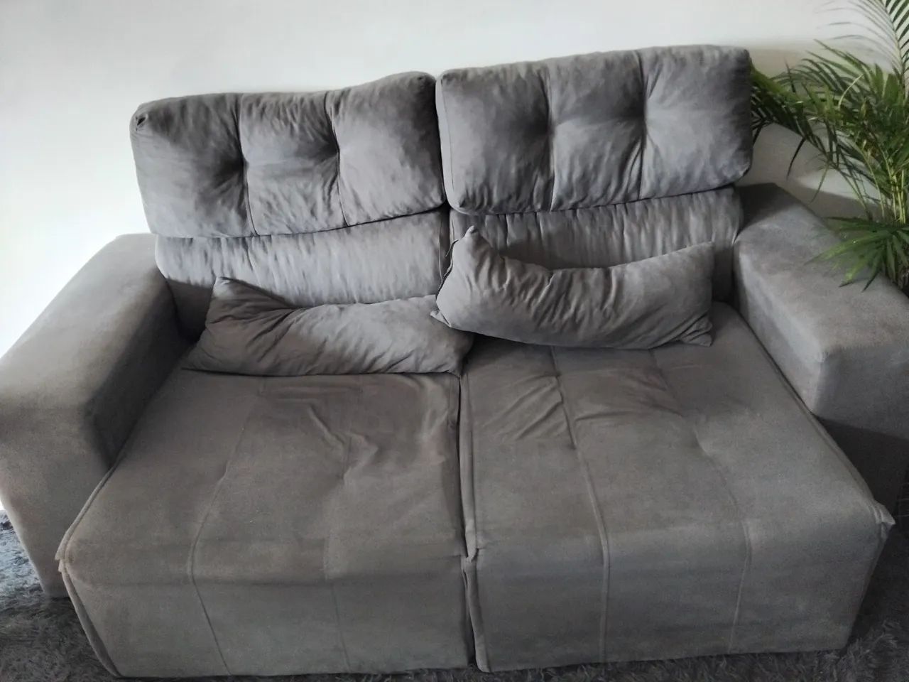 Sofá cinza  - Foto 5