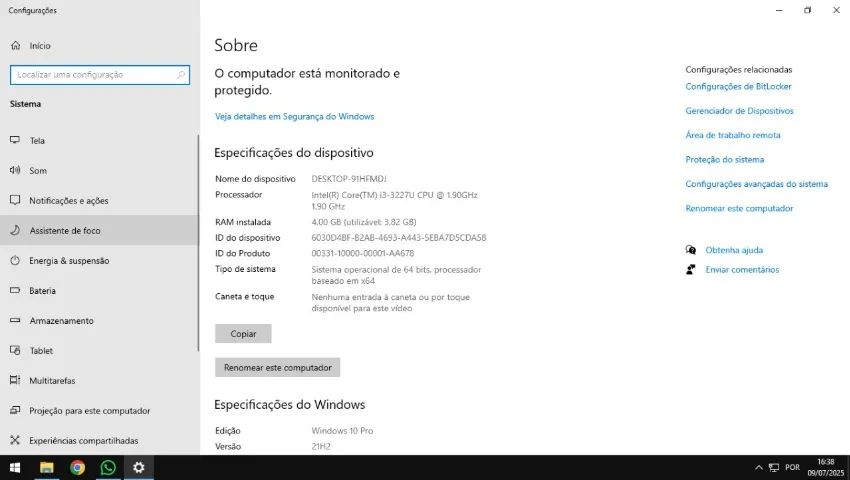 Notebook core i3 acer sem a tela Porem funcionando (Leia) - Foto 2