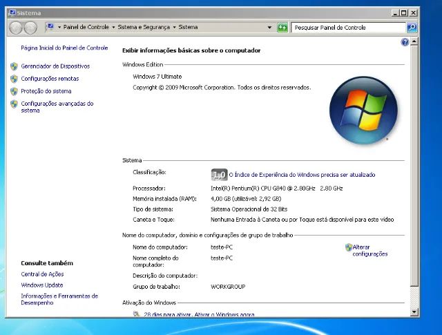 Kit Intel Asus P8H61-m le com Pentium G840 e 4GB de ram - Foto 4