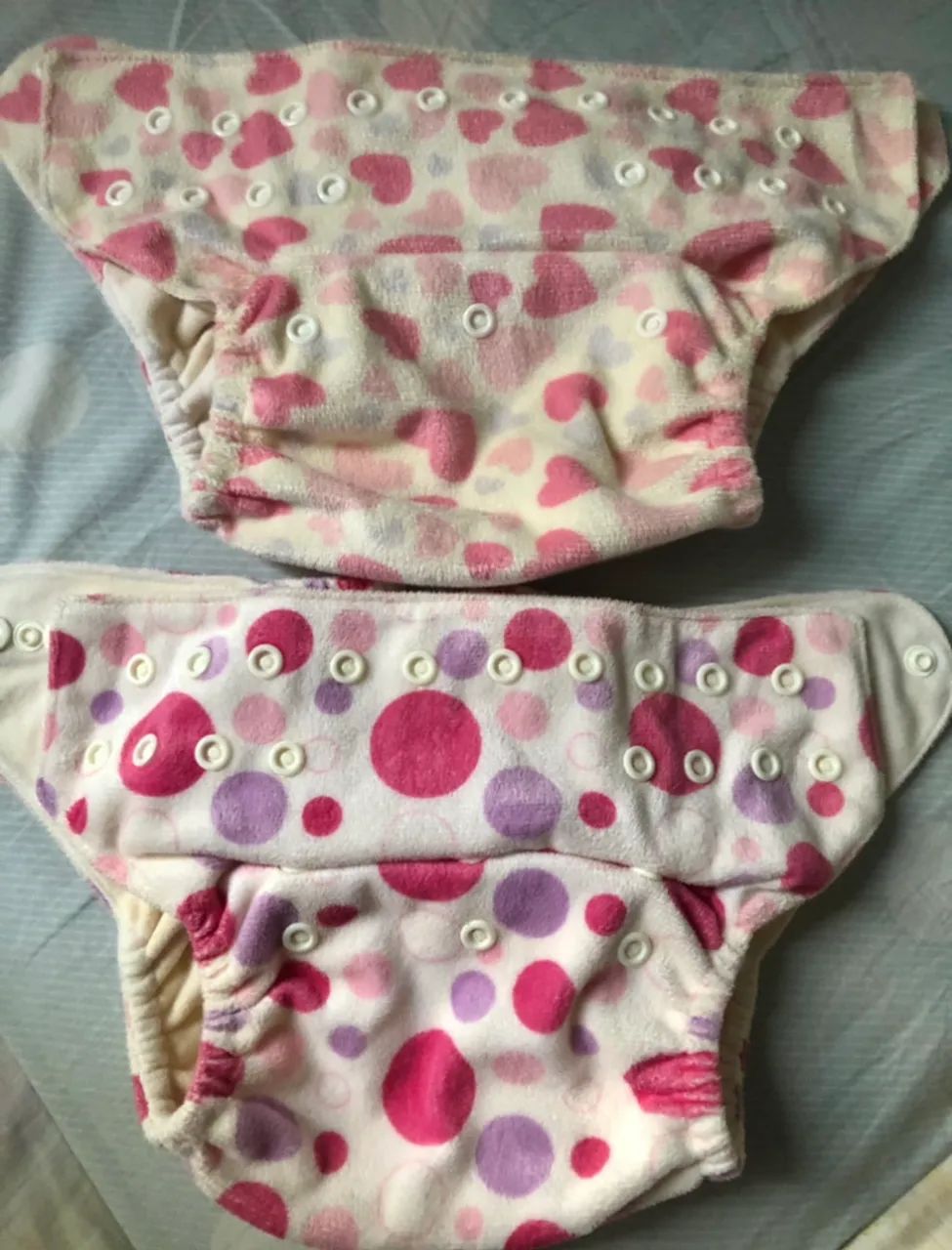 FRALDA ECOLÓGICA MENINA BEBÊ - Foto 2