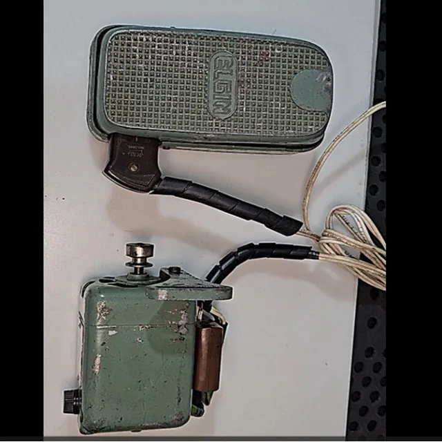 MOTOR + PEDAL ORIGINAL MÁQUINA DE COSTURA ELGIM 110V