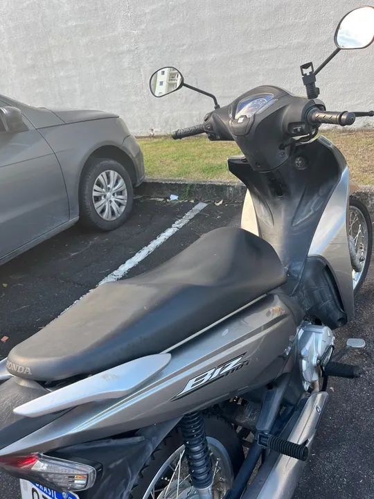 Honda Biz 125 - 2023 - Prata - Semi Nova - Foto 3