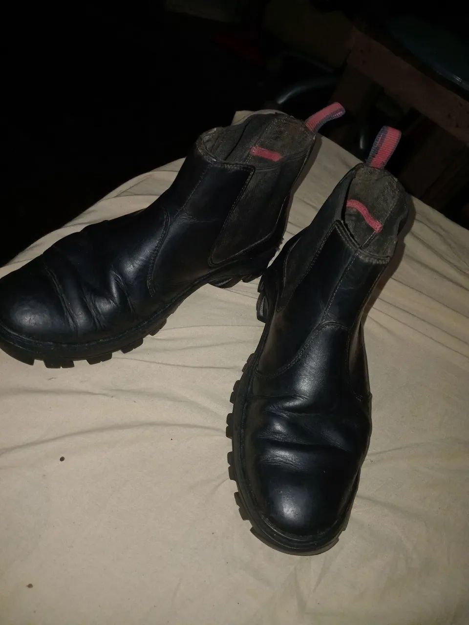 Botas de Couro Preta - Foto 4