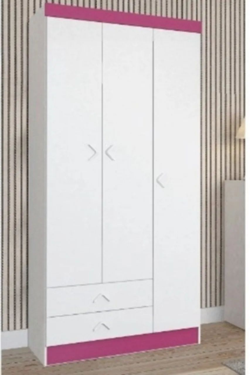 Guarda Roupa Infantil 3 Portas 2 Gavetas (FAZEMOS ENTREGA DF E ENTORNO ) - Foto 2