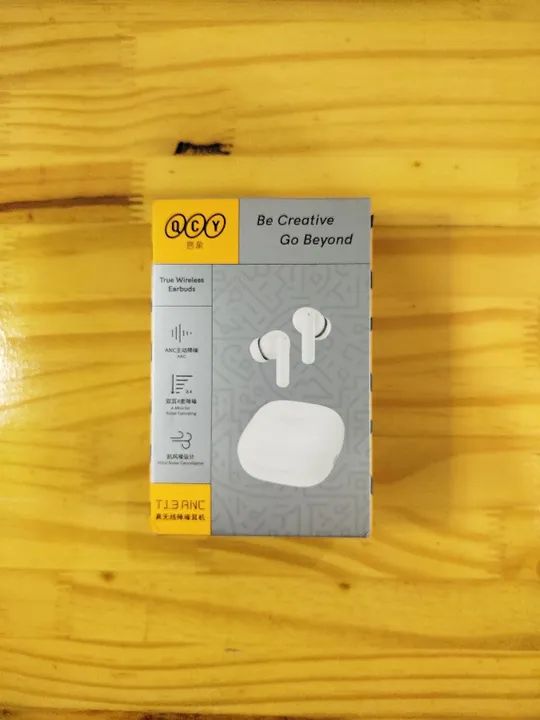 Fone de ouvido EarBuds QCY T13 ANC - com cancelamento de ruído ativo - Lacrado! - Foto 4