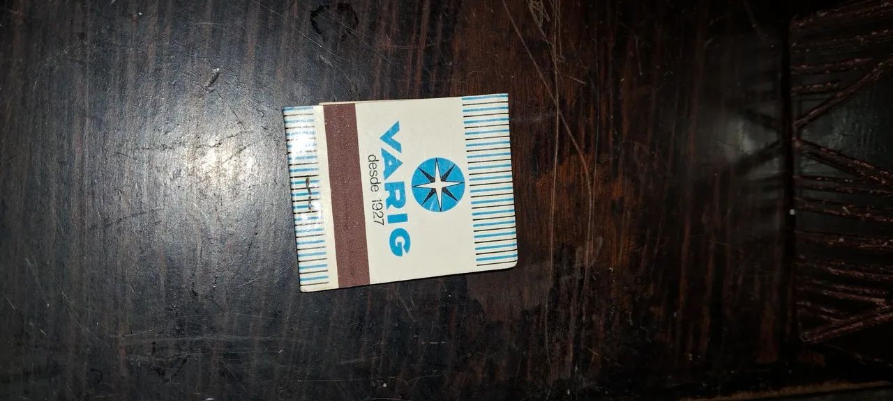 Caixa de fósforos Varig - Colecionável