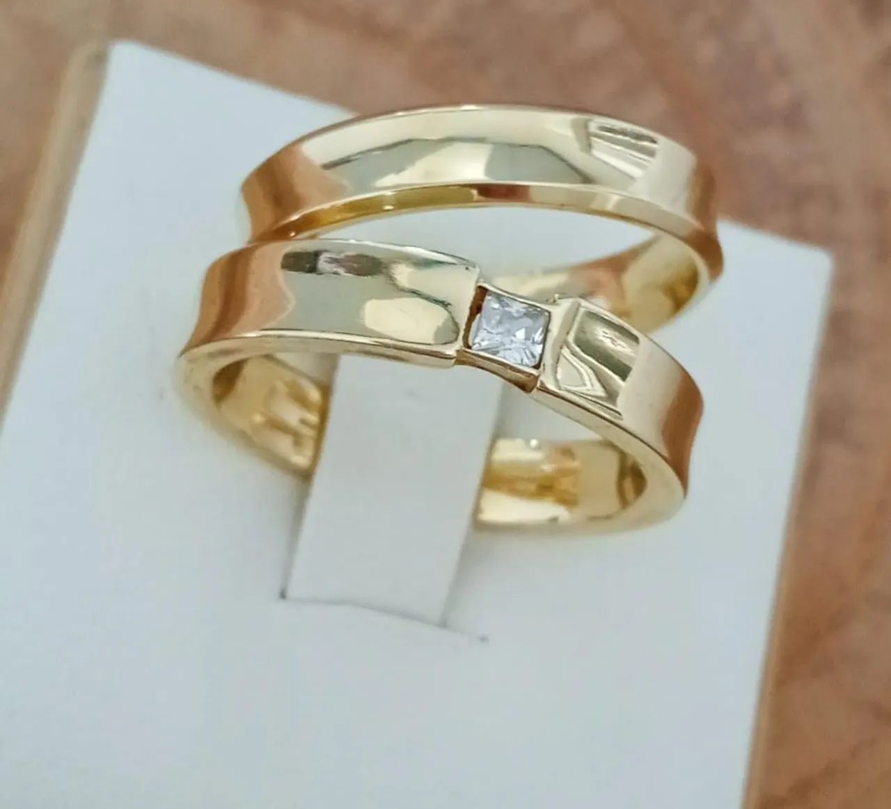 Alianças Personalizadas Compromisso Garantia  - Foto 5