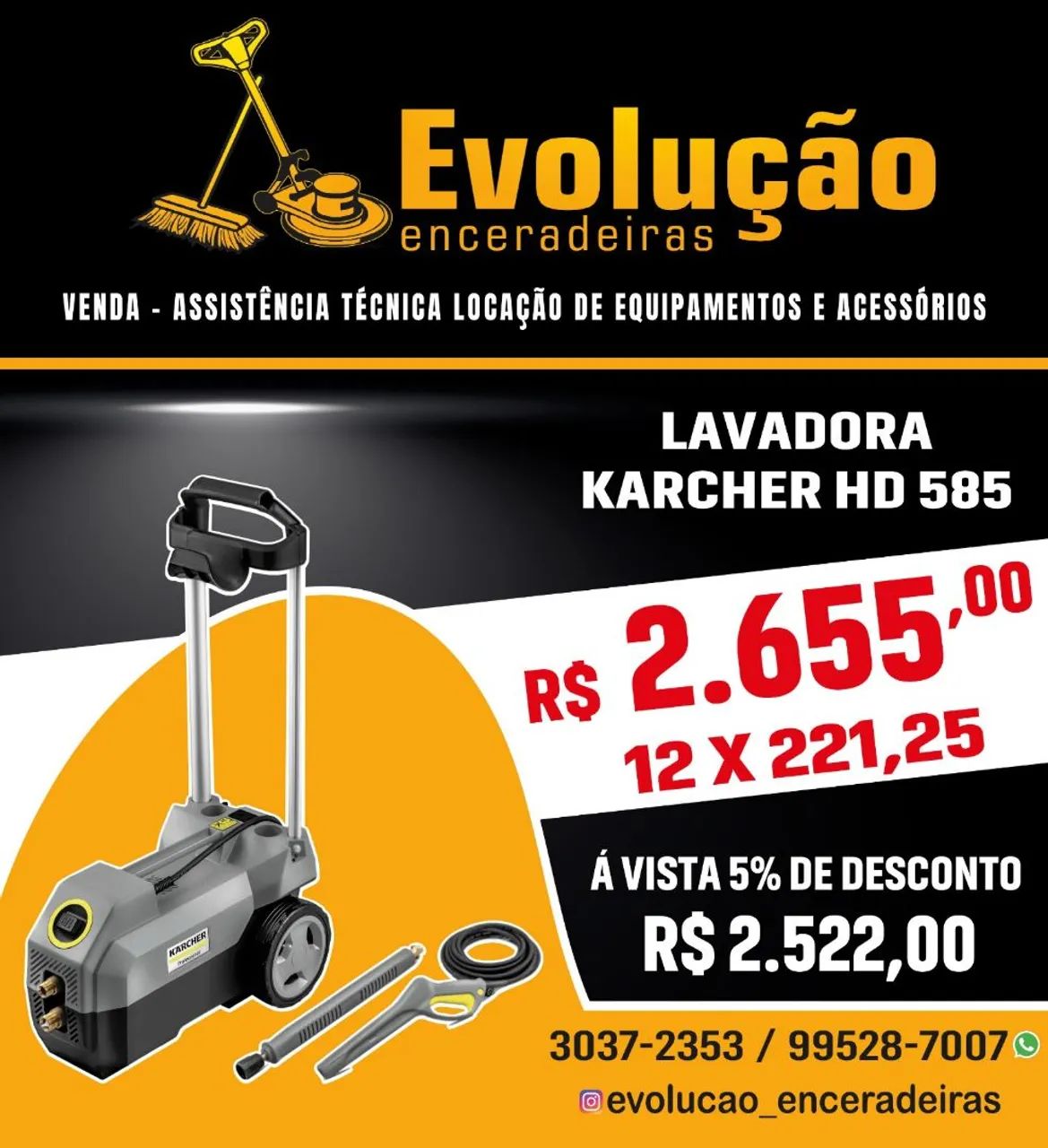 lavadora de alta pressão nova