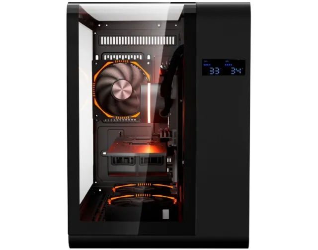GABINETE GAMER CYBERPUNK MATX CG-48KI (FANS NÃO INCLUSAS) NOVO LACRADO! - Foto 3