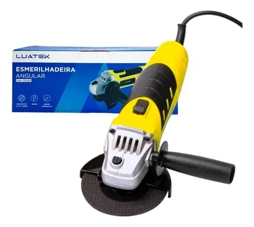 Esmerilhadeira Angular 800w Amarelo 50/60