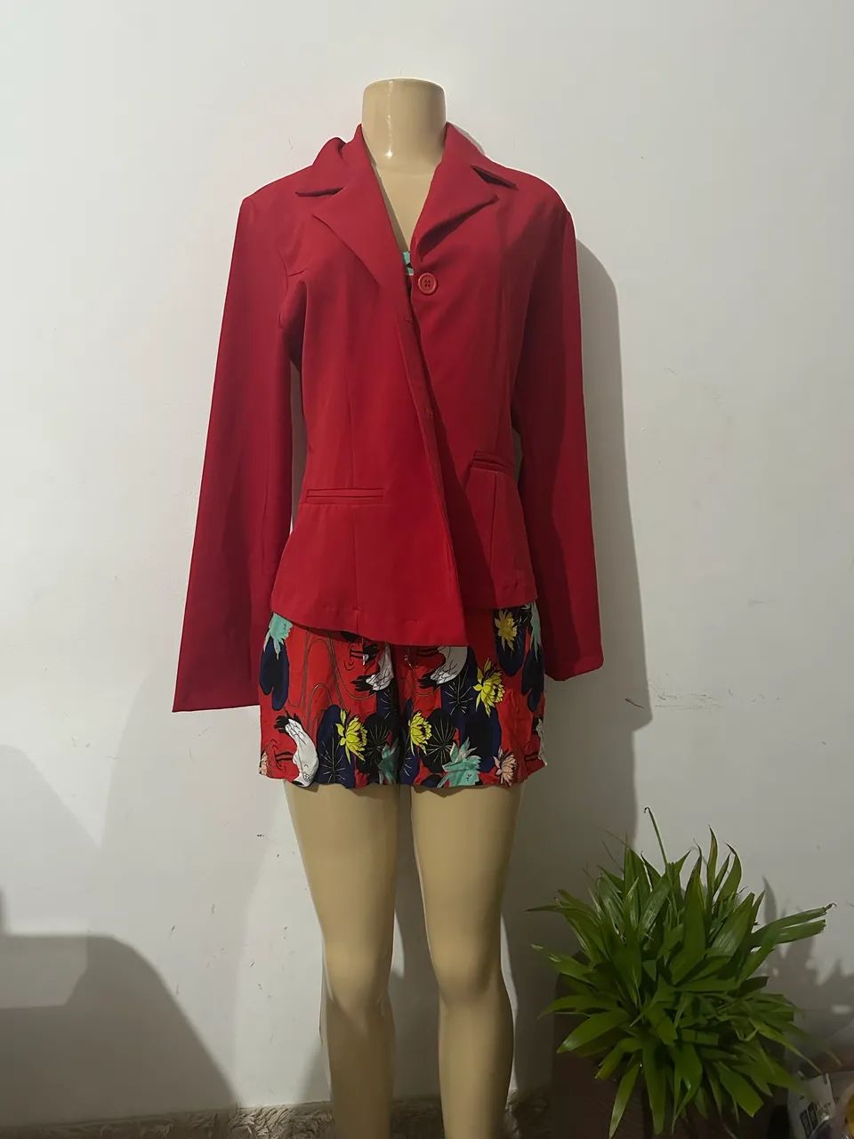 Blazer vermelho 