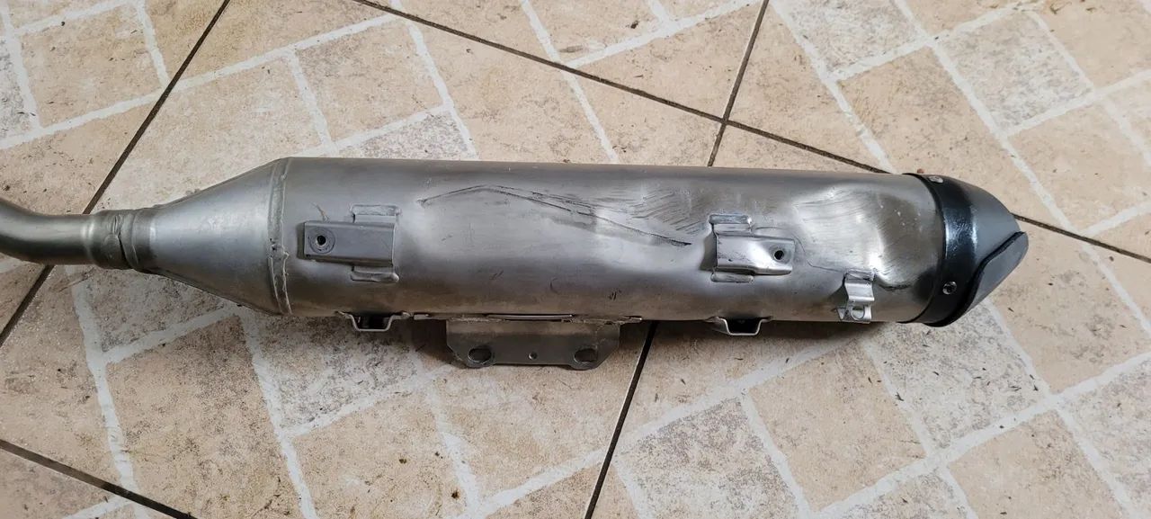 Escapamento de XT660r lado direito  - Foto 6