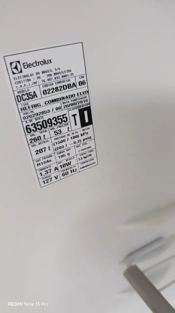 GELADEIRA 110V FUNCIONANDO - ENTREGA GRÁTIS - 12X CARTÃO  - Foto 5