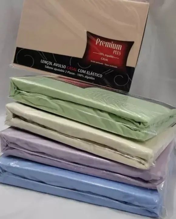 Lençol com elástico de luxo 