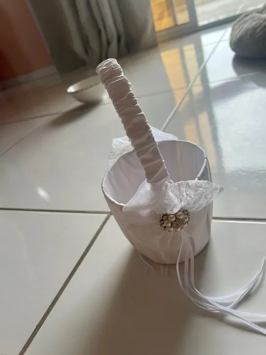 Cesto para levar pétalas  - Foto 4