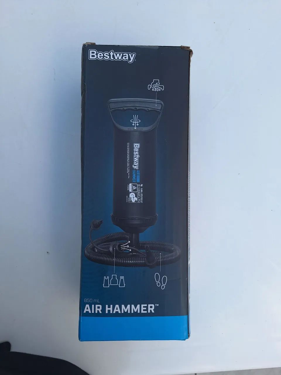 Bomba de inflação manual Bestway Air Hammer