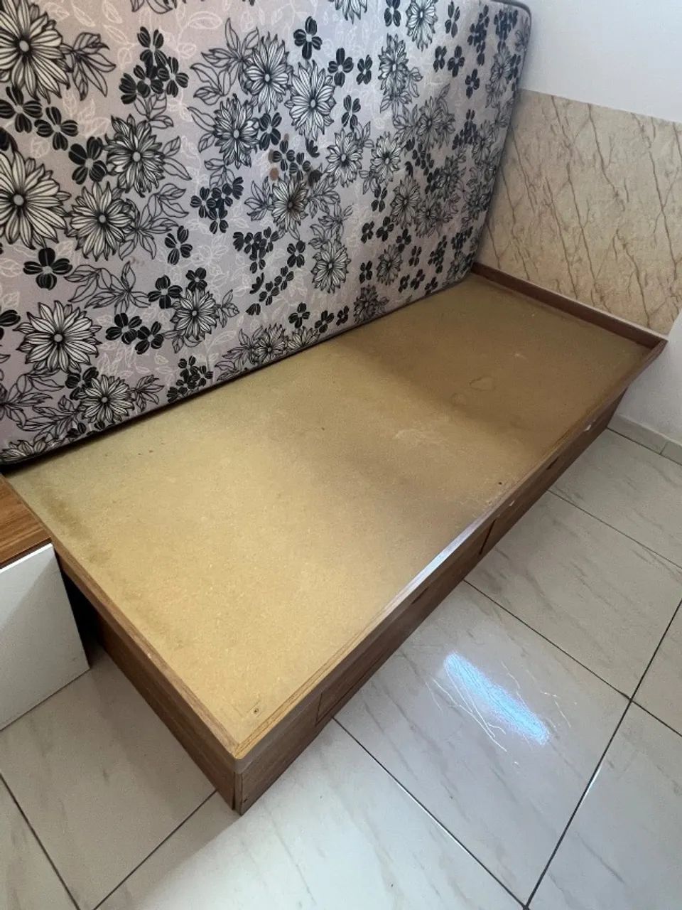 Cama solteiro 100% Mdf - Foto 5