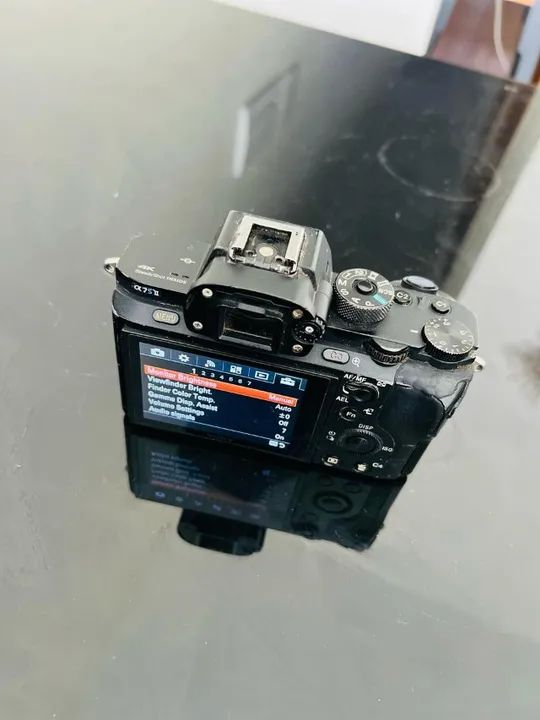 Câmera Sony a7sii  aceito equipamento como parte de pagamento  - Foto 2