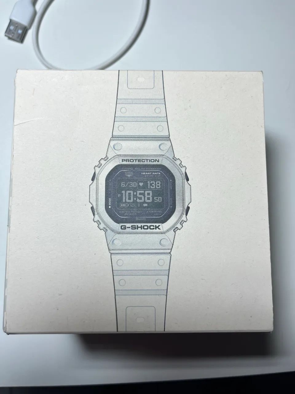G-Shock Watch DW H6500 - Heart Rate Monitor