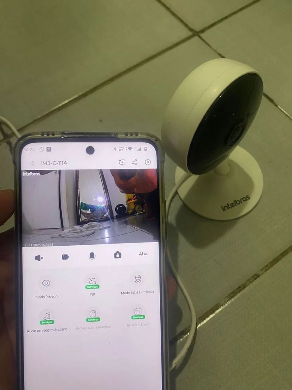 Câmera wi-fi Intelbras  - Foto 3