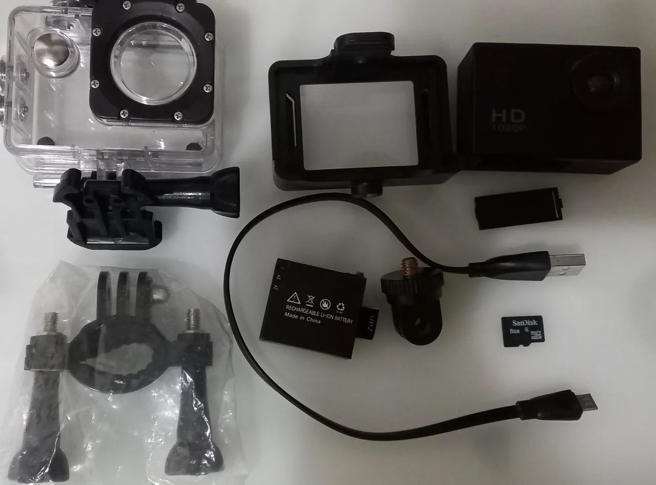 Câmera de ação SportHd tipo GoPro - Foto 3