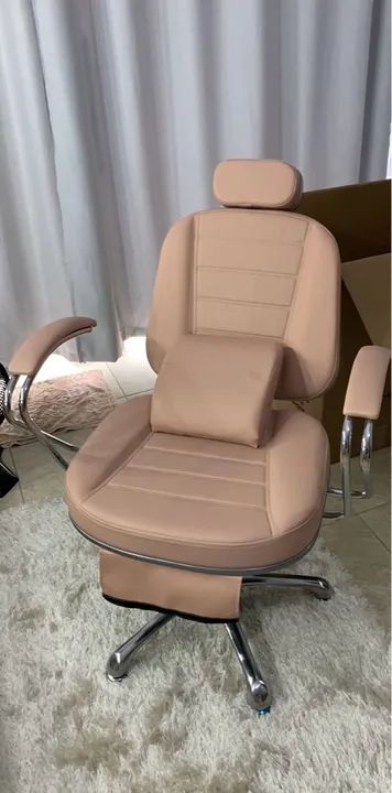 Cadeira reclinável para maquiagem ou sobrancelhas  - Foto 3