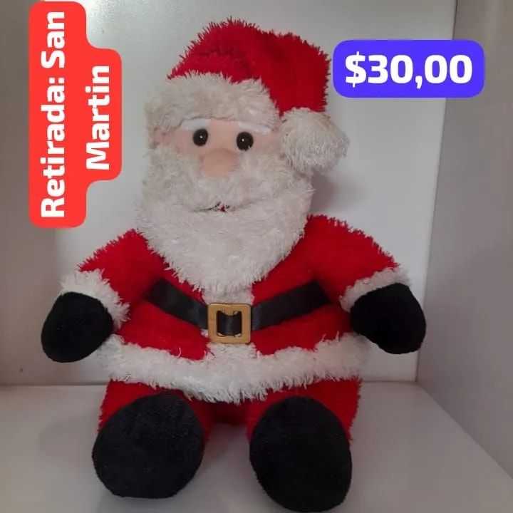 Papai Noel de Pelúcia 