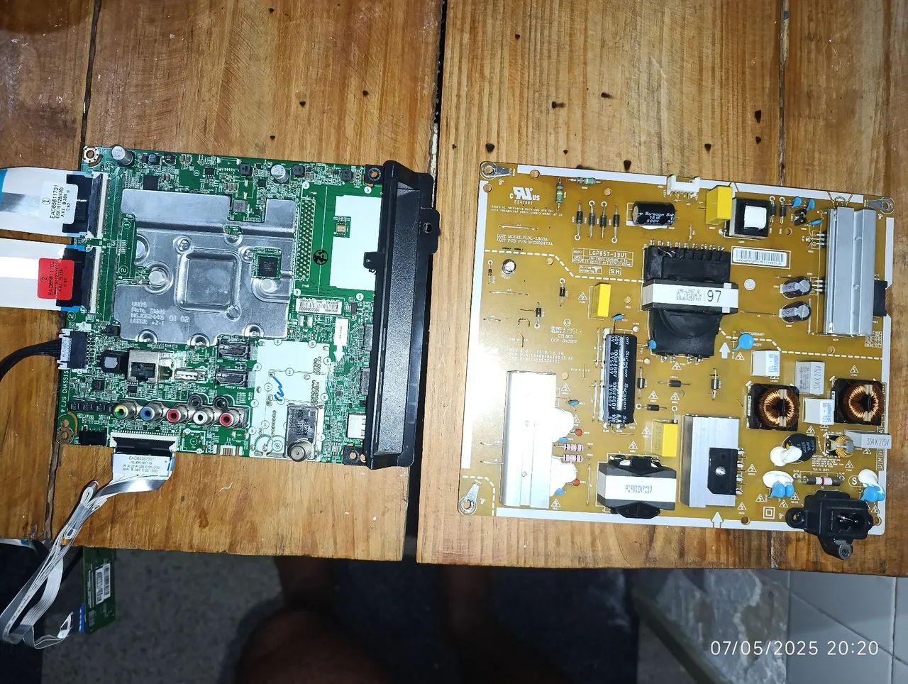 Placa Principal + Fonte TV LG UM7520 65" | R$250 METADE DO PREÇO DE MERCADO 2X POR 1<br> - Foto 4