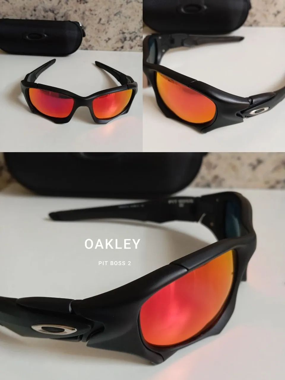 Óculos de sol Oakley - Pit Boss 2 - Foto 4