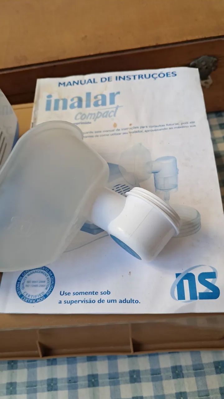 Inalador Portátil Inalar Compact - Novo - Foto 2