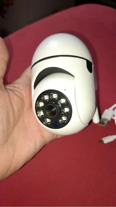 Câmera de Segurança Wi-Fi HD 1080P - Nova!