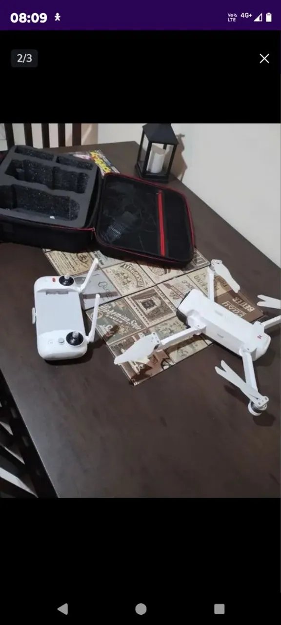 Drone com controle remoto