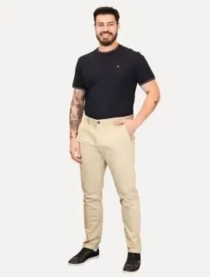 Calça Tommy Hilfiger Masculina de Sarja
