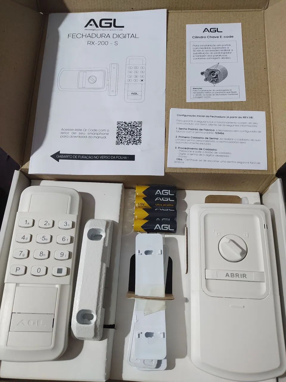 Fechadura inteligente AGL Rx 200s - Foto 4