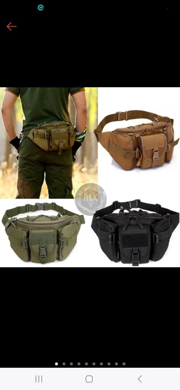 Bolsa Transversal,  mochila de cintura 