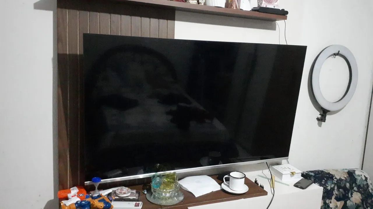 TV 50 pol Smart - Philips (Tudo funcionando) - Foto 3
