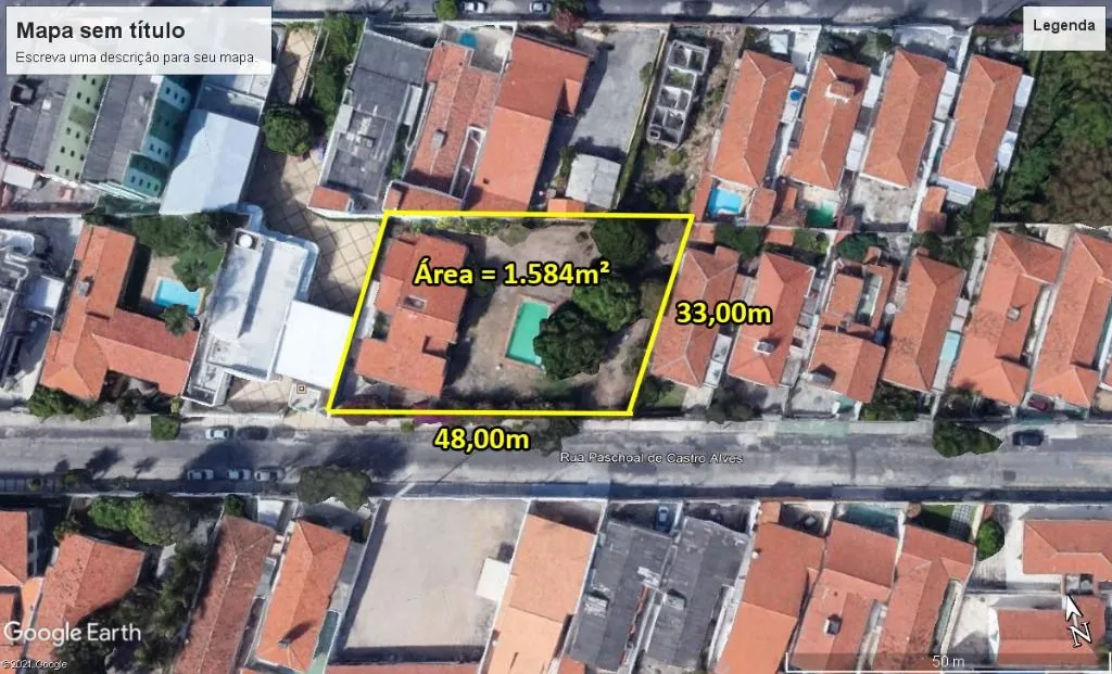Terreno à venda, 1584 m² por R$ 2.100.000,00 - Papicu - Fortaleza/CE