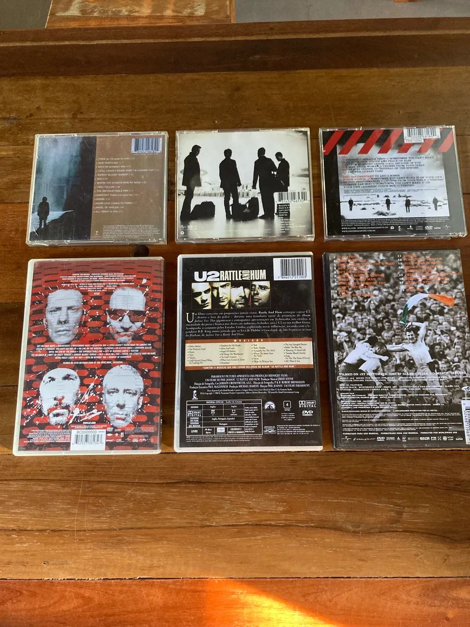 U2 - Lote c/ 4 DVDS + 3 CDS - Foto 3